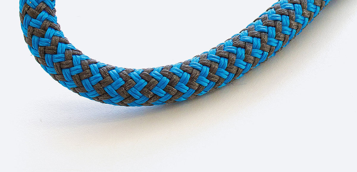Endlosfurlerleine verfügbar als Meterware / Maßanfertigung: geschnitten oder Endlosspleiß. Dyneema SK78, Technora/Polyester. 6mm, 8mm, 10mm, 12mm, 14mm