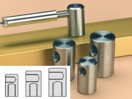SBD Wandhalterung kurz / Wandabstand 21mm / mit M8x45mm Verbindungsschraube für 3 und 4mm Terminal-Spanner aus der Hamburger Tauwerk Fabrik - Est. 1901 ✓ Made in Germany ✓ Top Qualität ➤ Jetzt kaufen!