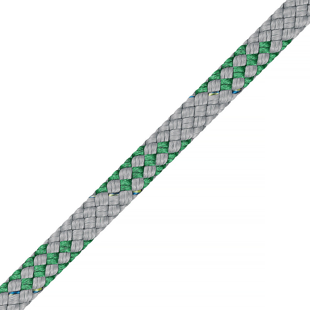 Verjüngte Rollreffleine mit Dyneema® SK78 Kern und Polyester-Mantel. Optimaler Grip auf der Winsch, geringe Dehnung und leichtes Rollen unter Last.