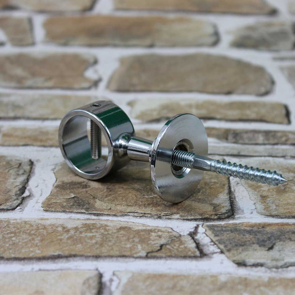 Seiltraeger mit Stockschraube Seilträger Classic Line - Edelstahl poliert für 30mm Handlaufseile | Hamburger Tauwerk Fabrik – Beste Qualität seit 1901. Jetzt online kaufen