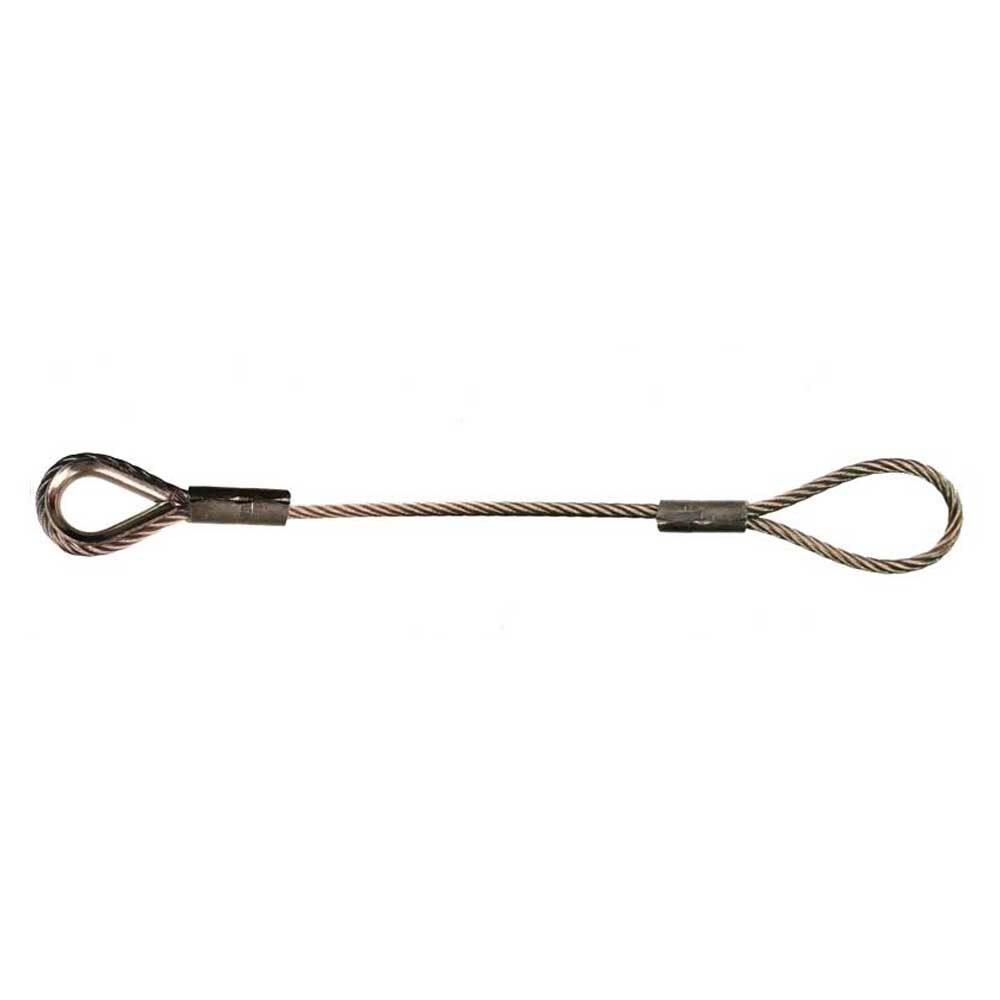 KauschezuSChlaufe Stainless Steel Wire Rope - Thimble to Loop / Length as specified