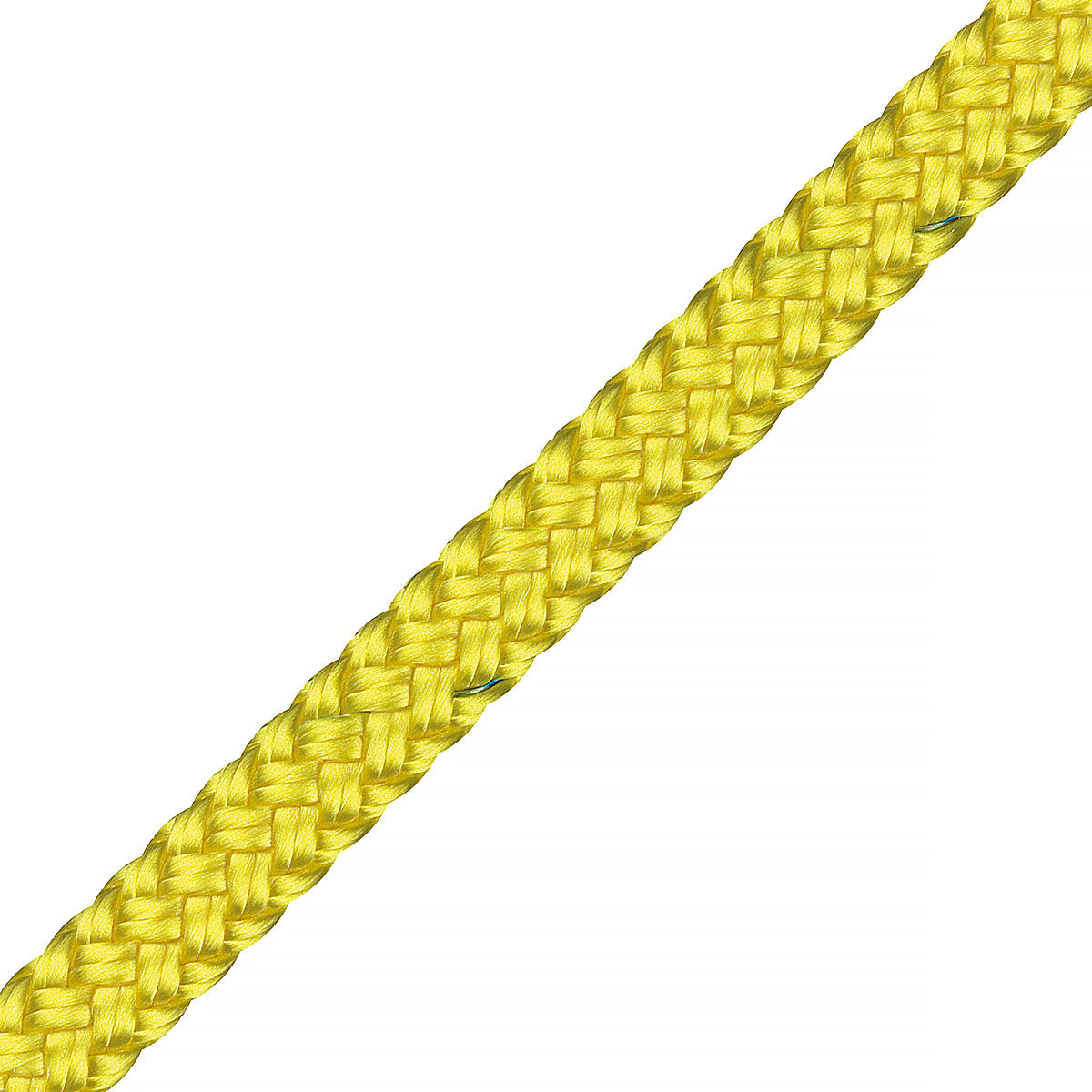 Color Polyester-Tauwerk 8,0mm / Bruchlast 1800daN / Gelb mit Kennfaden / 200mtr Spule aus der Hamburger Tauwerk Fabrik - Est. 1901 ✓ Made in Germany ✓ Top Qualität ➤ Jetzt kaufen!