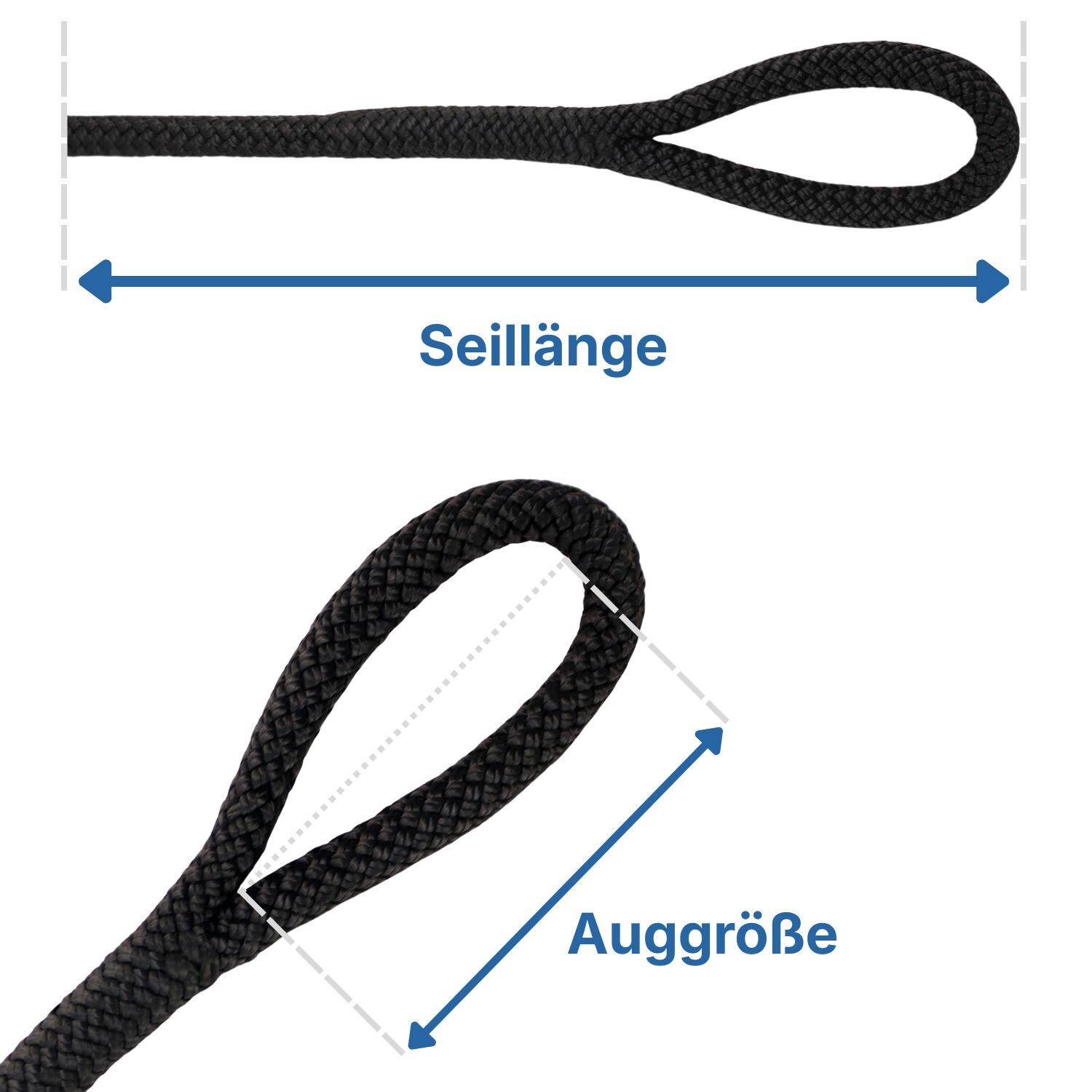 LIROS Handy Elastic 10mm / Bruchlast 2500daN / Schwarz | Hamburger Tauwerk Fabrik – Beste Qualität seit 1901. Jetzt online kaufen