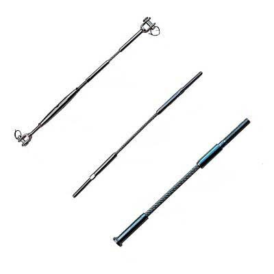 Edelstahl-Drahtseil mit Terminals für Architektur & Design Edelstahl-Drahtseil mit Terminals für Architektur & Design