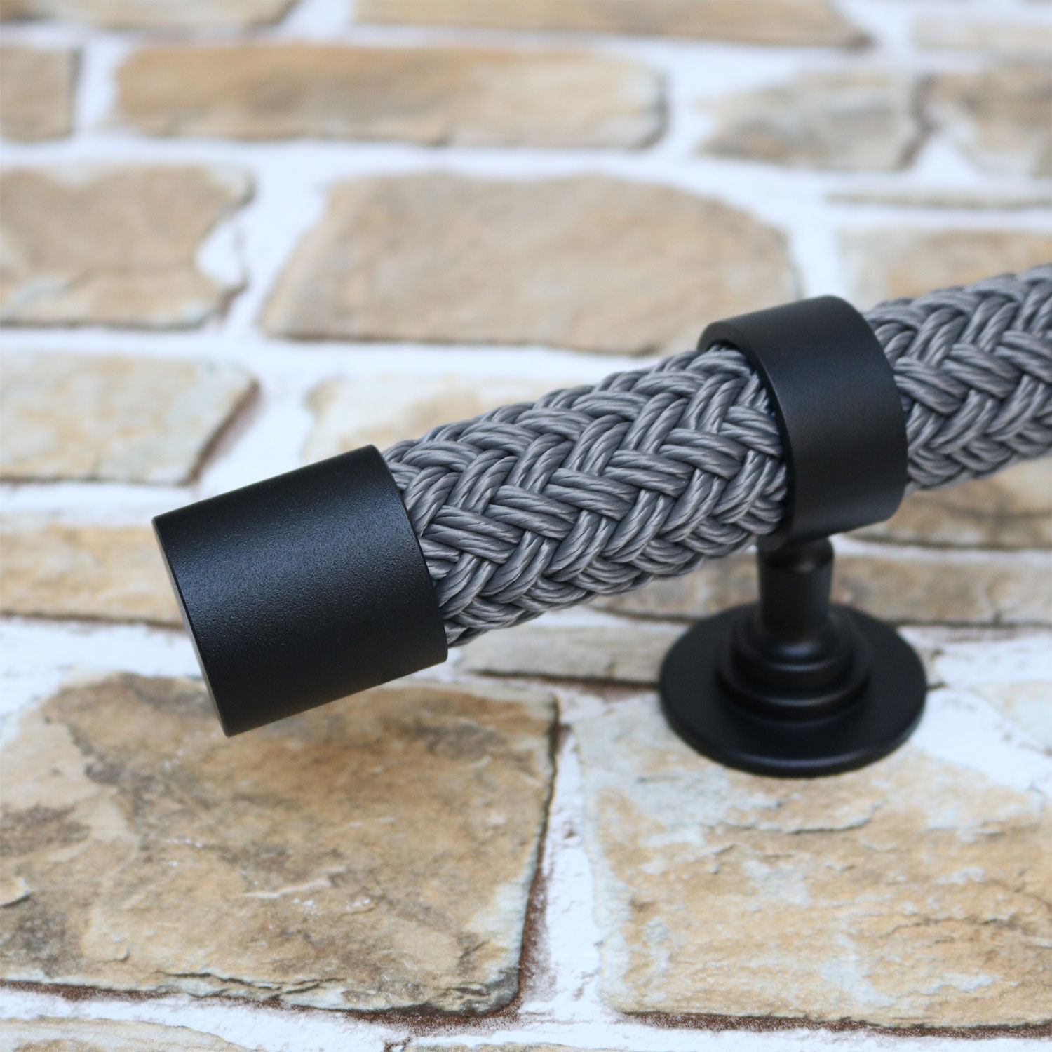 Handlaufseil/Absperrseil - Super Yacht in Grau / Länge nach Maß Handlaufseil/Absperrseil - Super Yacht in Grau / Länge nach Maß