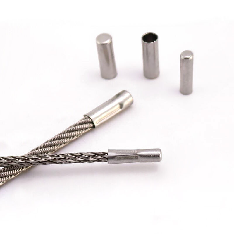 Edelstahl Endkappe/Endhülse für 3,0mm Drahtseil / Ranksystem Edelstahl Endkappe/Endhülse für 3,0mm Drahtseil / Ranksystem