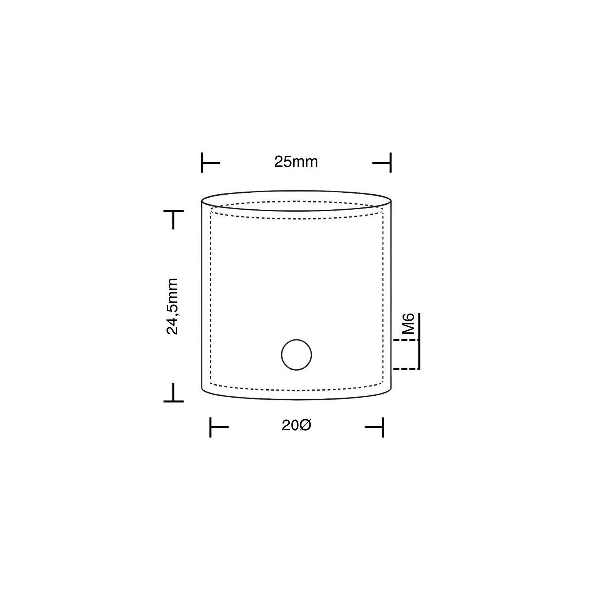 Seilendkappe - verchromt glänzend für 20mm Handlaufseil/Absperrseil | Hamburger Tauwerk Fabrik – Beste Qualität seit 1901. Jetzt online kaufen