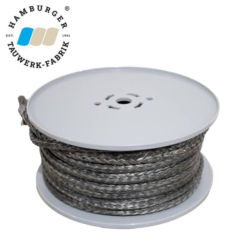 HMPE Fiber Rope - MagSteel D12 / 8.0mm or 10.0mm ø for Rope slide Systems HMPE Fiber Rope - MagSteel D12 / 8.0mm or 10.0mm ø for Rope slide Systems
