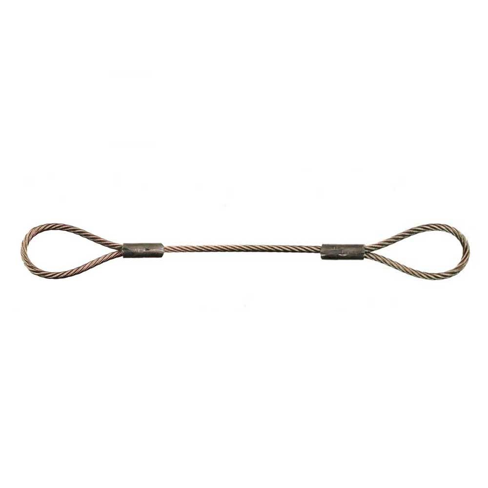 Edelstahl Drahtseil - beidseitig mit Schlaufe - Länge nach Vorgabe / 0,5 - 12mm Edelstahl Drahtseil - beidseitig mit Schlaufe - Länge nach Vorgabe / 0,5 - 12mm
