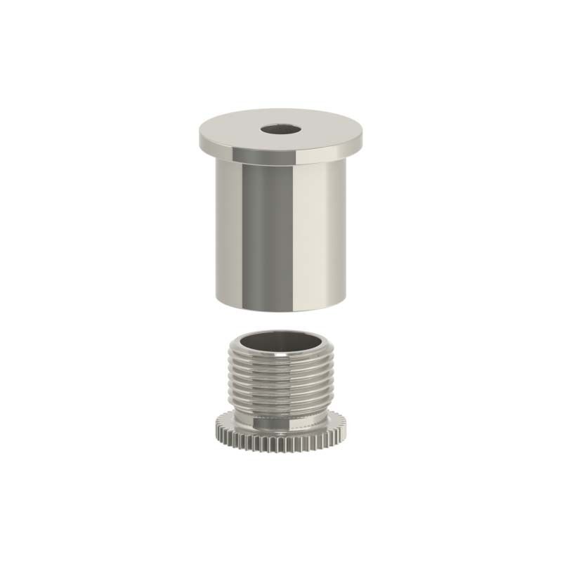Ceiling Fastener M13x1, incl. Screw Cap M13x1 / Nickel-Plated Ceiling Fastener M13x1, incl. Screw Cap M13x1 / Nickel-Plated