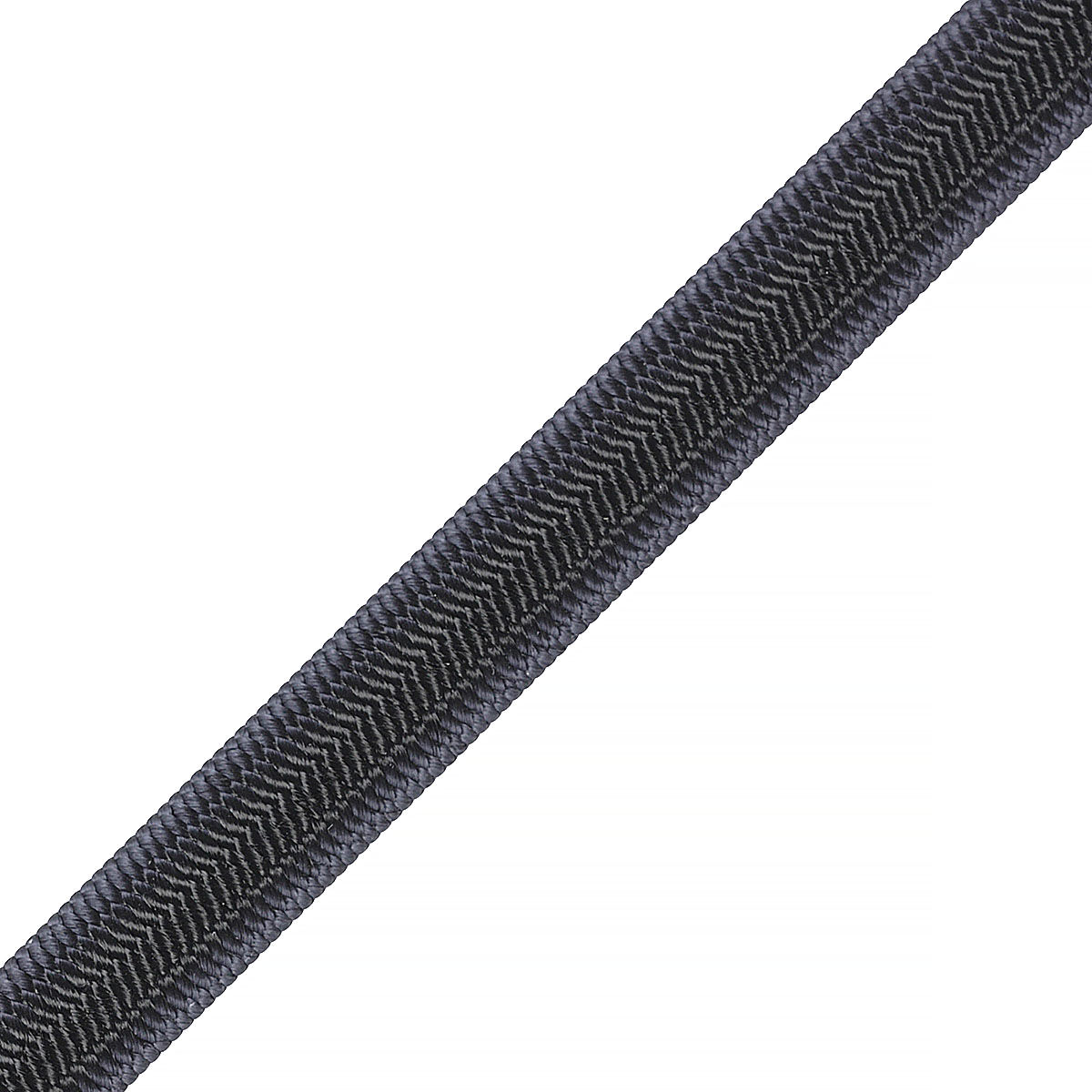 Gummileine 6,0mm / Schwarz / Meterware Gummileine 6,0mm / Schwarz / Meterware