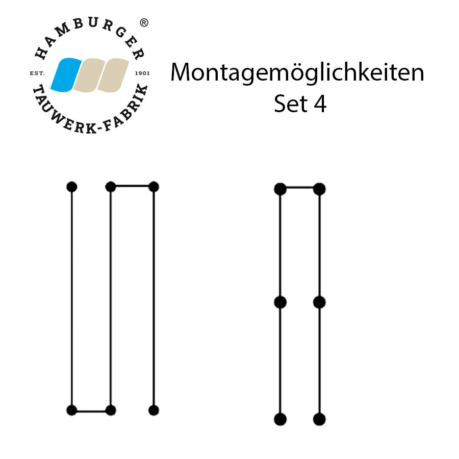 Ranksystem Exklusive 130mm Bausatz / 6 Wandhalter / 10,5m Drahtseil Ranksystem Exklusive 130mm Bausatz / 6 Wandhalter / 10,5m Drahtseil