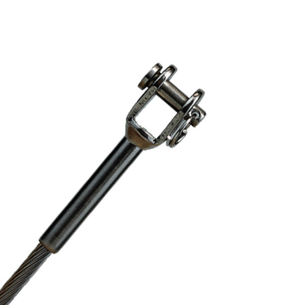 Mini Gabel-Walzterminal für 4,0mm Drahtseil | Hamburger Tauwerk Fabrik – Beste Qualität seit 1901. Jetzt online kaufen