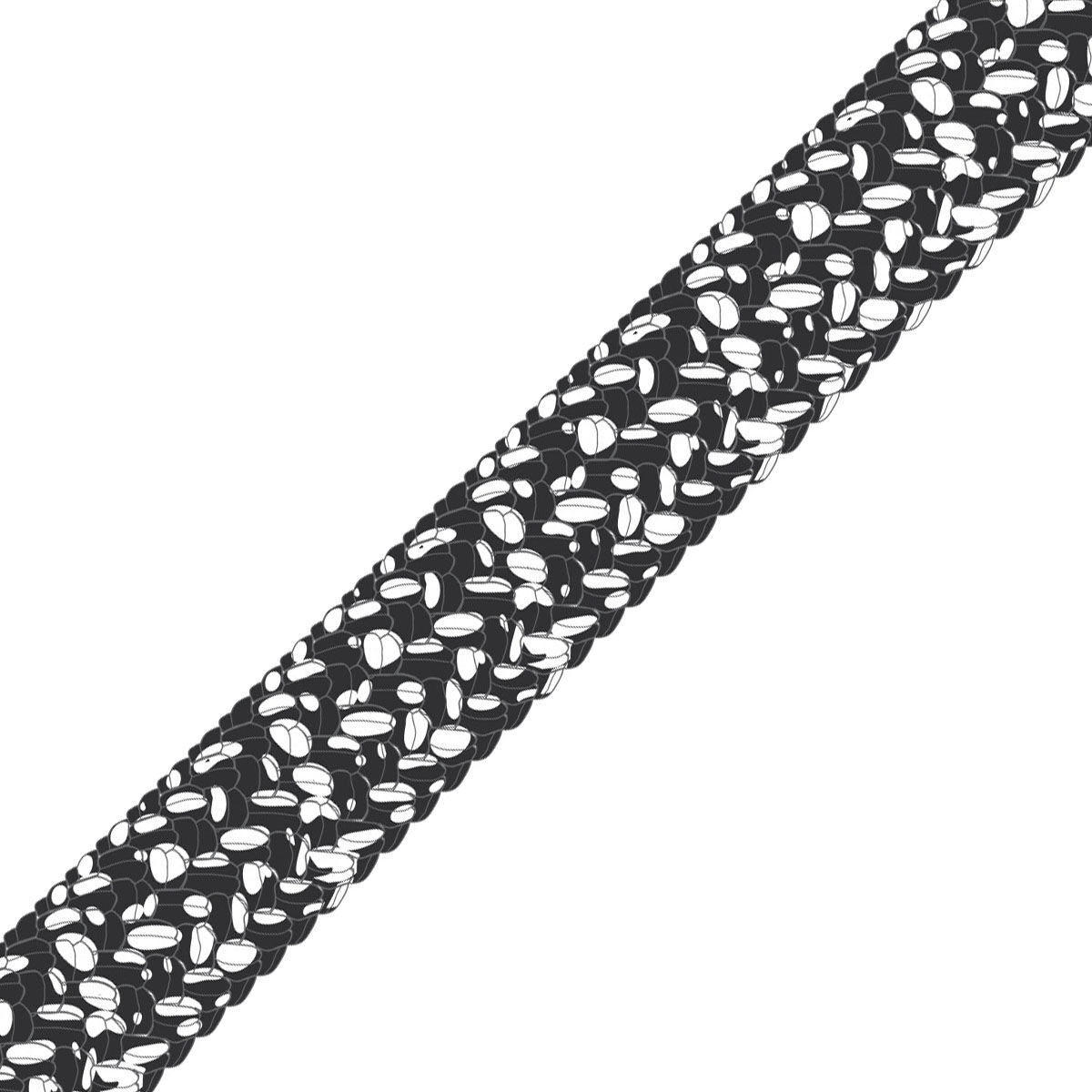 GLEISTEIN RunnerSprint - 10mm / Bruchlast 5560daN / weiß/schwarz | Hamburger Tauwerk Fabrik – Beste Qualität seit 1901. Jetzt online kaufen