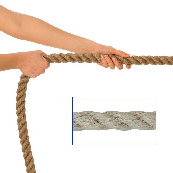 Tauziehseil Sport/Hobby / 35mm Hanf-Seil Tauziehseil Sport/Hobby / 35mm Hanf-Seil