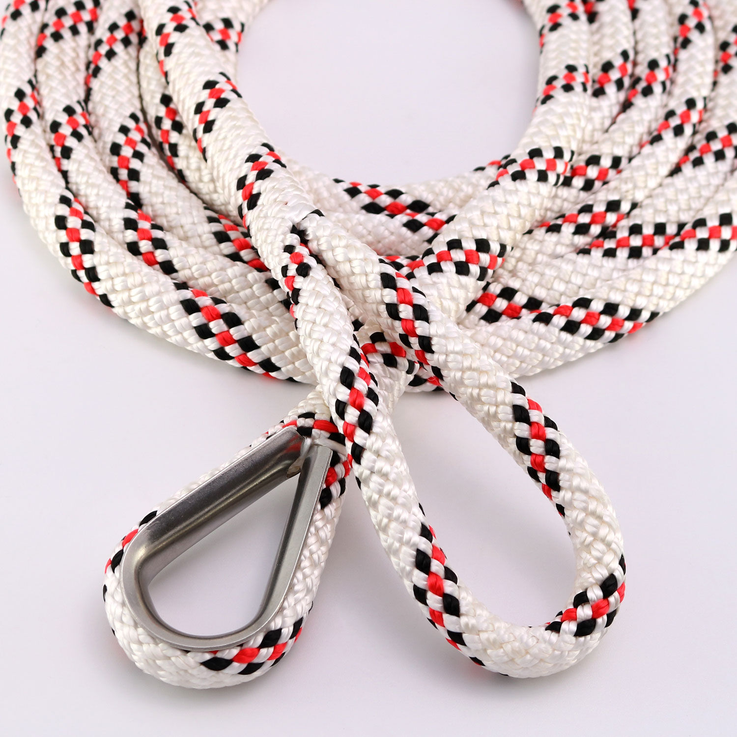 LIROS Handy Elastic 18mm / Bruchlast 8500daN / Weiß mit Kennfaden | Hamburger Tauwerk Fabrik – Beste Qualität seit 1901. Jetzt online kaufen