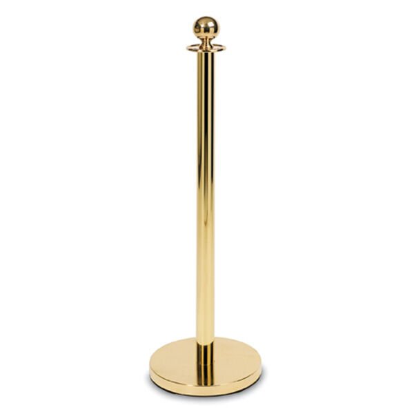 Seilständer Exclusive - Messing glänzend / Zierkugel rund Seilständer Exclusive - Messing glänzend / Zierkugel rund