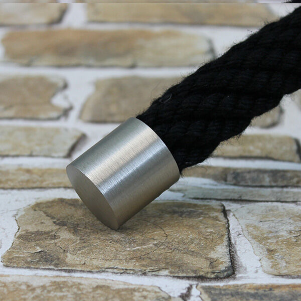 Seilendkappe - Nickel matt für 30mm Handlaufseil/Absperrseil Seilendkappe - Nickel matt für 30mm Handlaufseil/Absperrseil