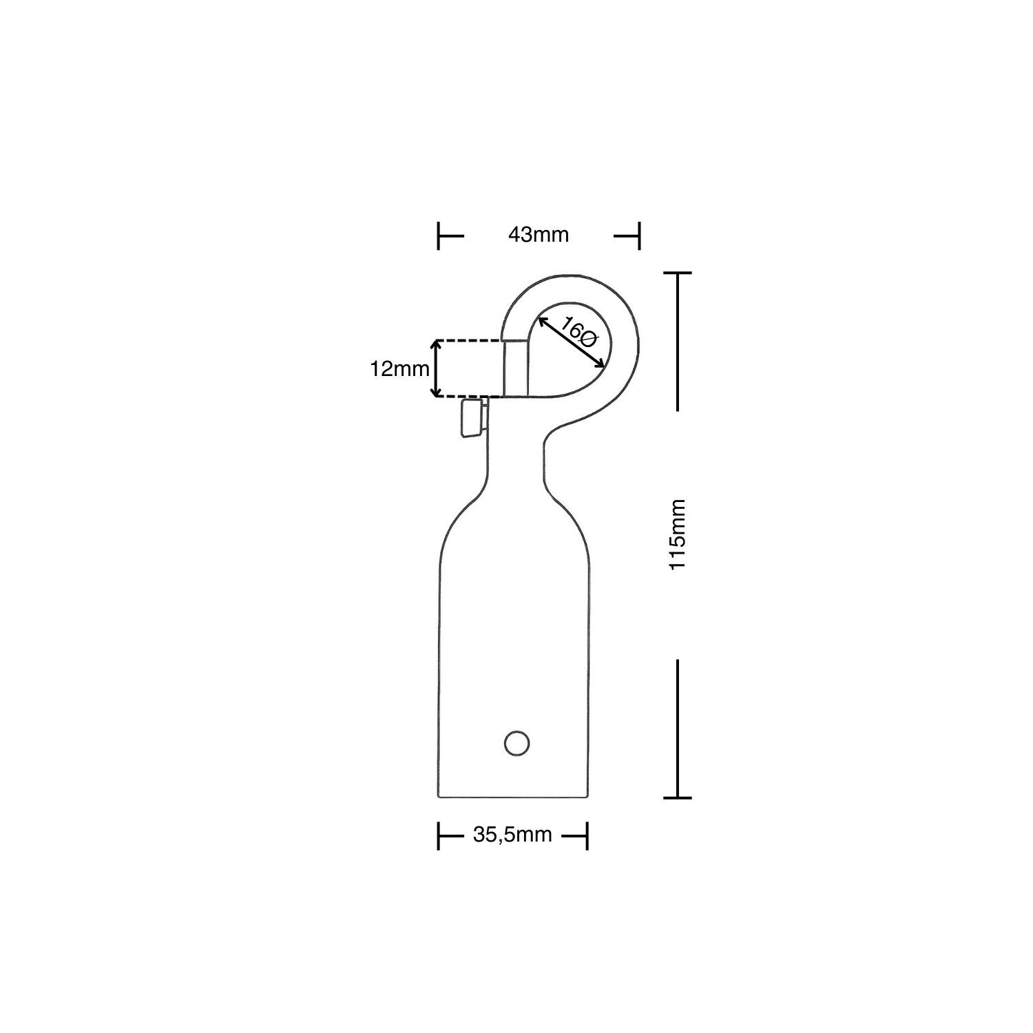 Rope End Cap with Carabiner for 30mm Rope / Stainless Steel Design | Hamburger Tauwerk Fabrik – Top Quality since 1901. Shop now