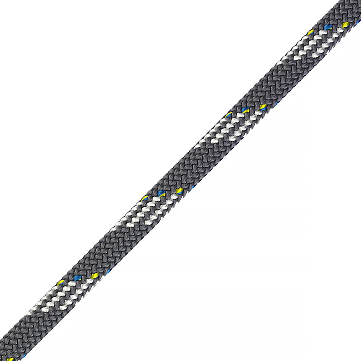 LIROS Dynamic Color Tauwerk 10mm / Bruchlast 3100daN / Dunkelgrau-Weiß aus der Hamburger Tauwerk Fabrik - Est. 1901 ✓ Made in Germany ✓ Top Qualität ➤ Jetzt kaufen!
