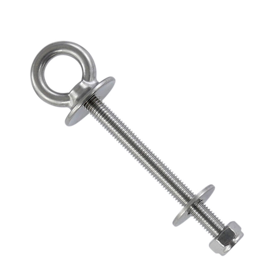 Ringbolzen / Augbolzen mit Kragen M6 - M12, Edelstahl A4 - AISI 316 Ringbolzen / Augbolzen mit Kragen M6 - M12, Edelstahl A4 - AISI 316