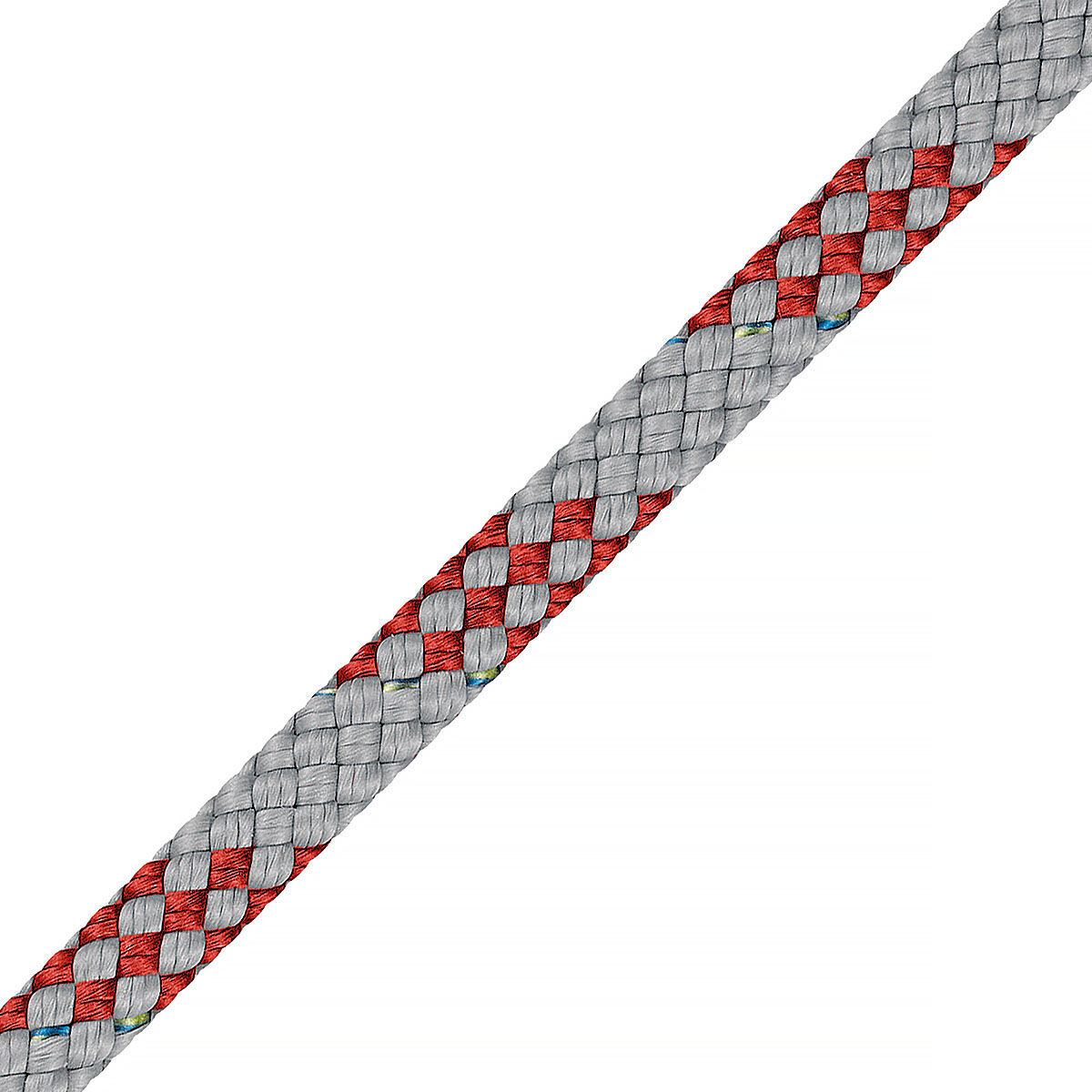 LIROS Taper Pro / FurlingLine, 9mm Tepered to 6mm / Length 30m / Silver-Red | Hamburger Tauwerk Fabrik – Top Quality since 1901. Shop now