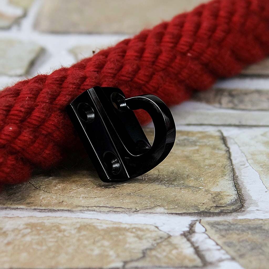 Wandhaken - Schwarz verchromt | Hamburger Tauwerk Fabrik – Beste Qualität seit 1901. Jetzt online kaufen