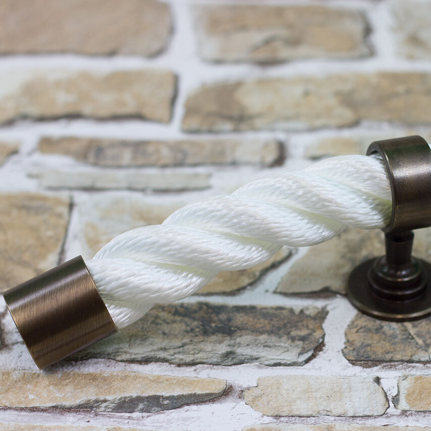 Handlaufseil/Absperrseil - Soft Touch in Weiß / Länge nach Maß Handlaufseil/Absperrseil - Soft Touch in Weiß / Länge nach Maß