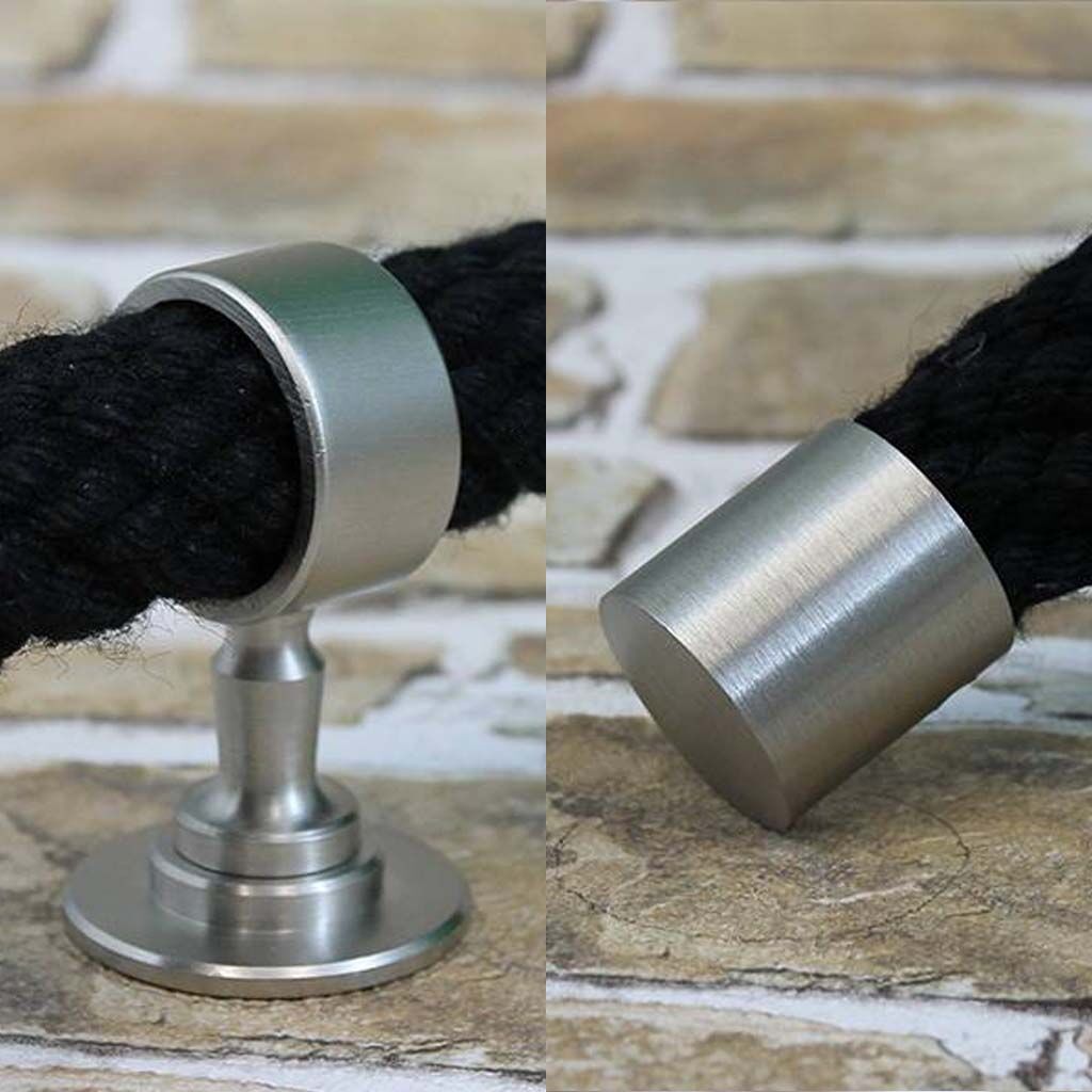 Seilträger, Endkappen & Beschläge / Nickel matt