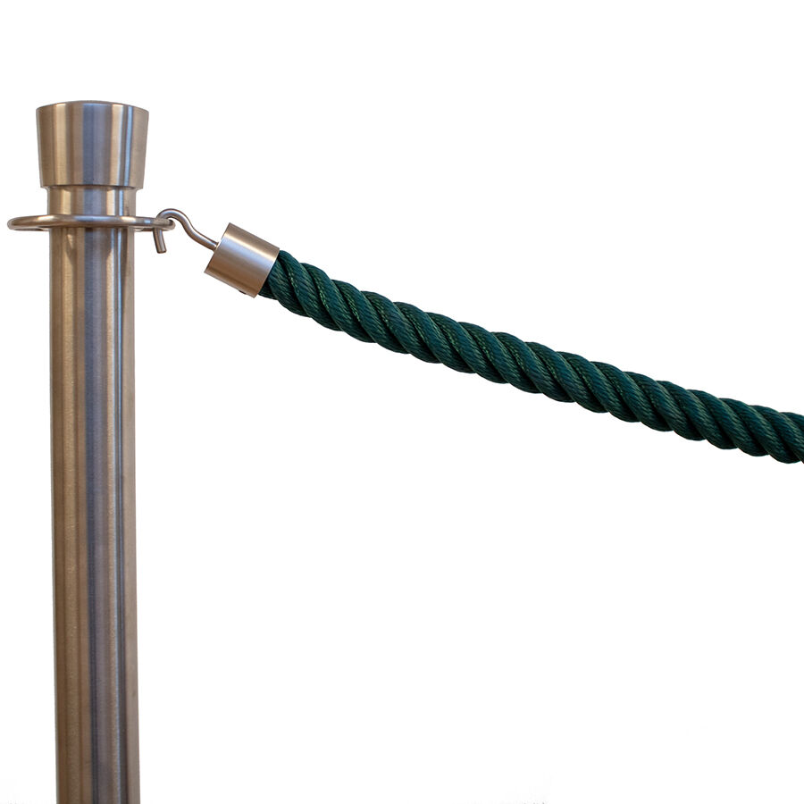 Absperrseil mit Haken aus 20mm Multifil-Tauwerk / Länge nach Maß Absperrseil mit Haken aus 20mm Multifil-Tauwerk / Länge nach Maß