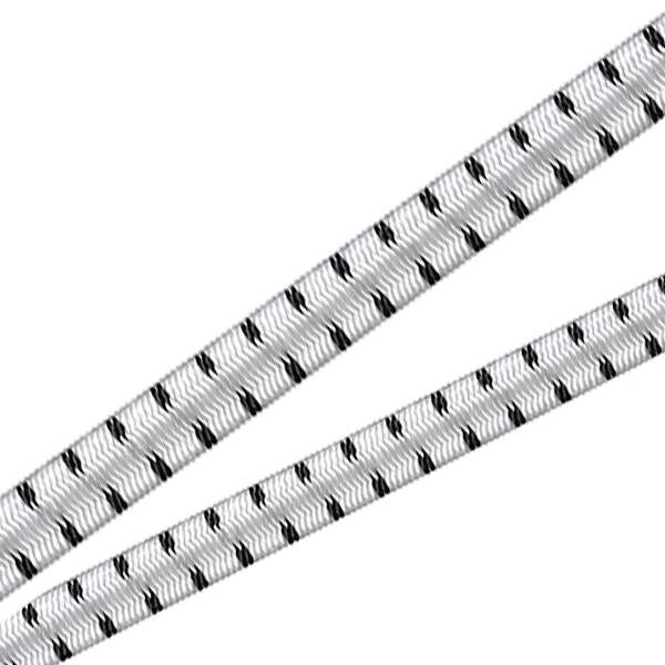 XTR Gummileine / Gummischnur 3,0mm / Weiß mit Dyneema Mantel / 100mtr Spule XTR Gummileine / Gummischnur 3,0mm / Weiß mit Dyneema Mantel / 100mtr Spule | Hamburger Tauwerk Fabrik – Beste Qualität seit 1901. Jetzt online kaufen