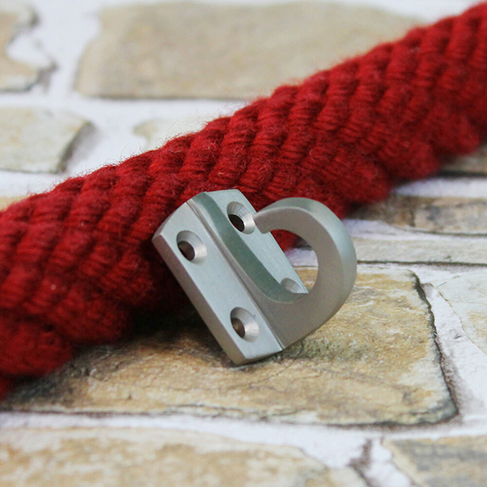 Wandhaken - Nickel matt für Absperrseile Wandhaken - Nickel matt für Absperrseile