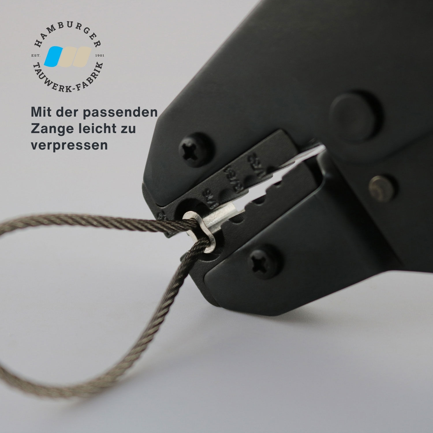 Nicopress® Hülsen 1,2-1,4mm / NP 28-11-B4 aus der Hamburger Tauwerk Fabrik - Est. 1901 ✓ Made in Germany ✓ Top Qualität ➤ Jetzt kaufen!