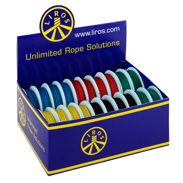 Takelgarn 1,0mm ø - in vielen Farben / 30mtr. Rolle / stark gewachst Takelgarn 1,0mm ø - in vielen Farben / 30mtr. Rolle / stark gewachst