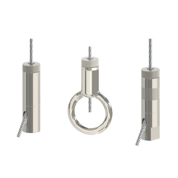 Drahtseilhalter / Gripper Typ 30 für 2,0mm - 3,0mm Drahtseile | Hamburger Tauwerk Fabrik seit 1901 Drahtseilhalter / Gripper Typ30 - Drahtseil: 2,0mm - 3,0mm