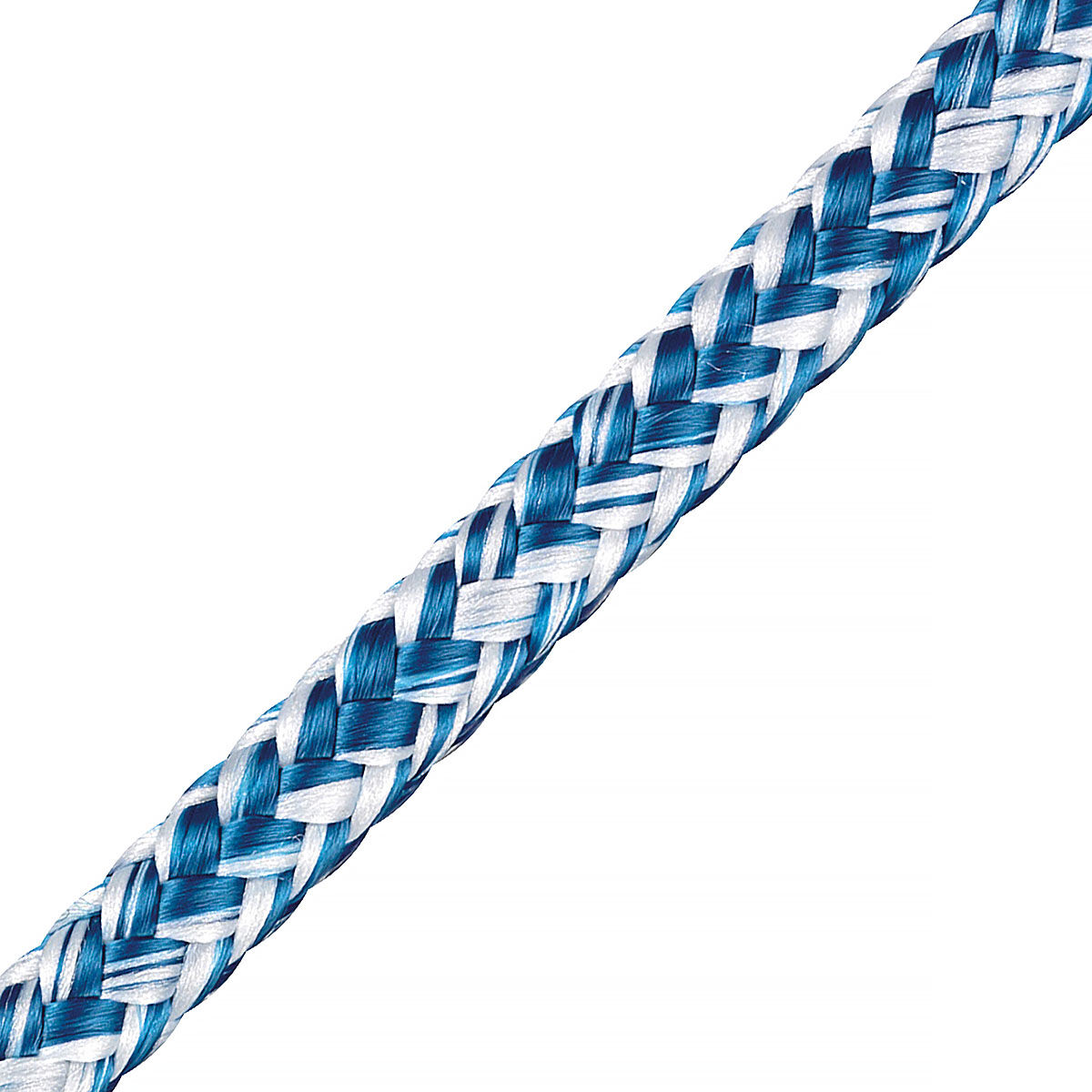 LIROS Magic Pro 8.0mm / 16-Plait / Breaking Load 3000daN / White-Blue LIROS Magic Pro 8.0mm / 16-Plait / Breaking Load 3000daN / White-Blue
