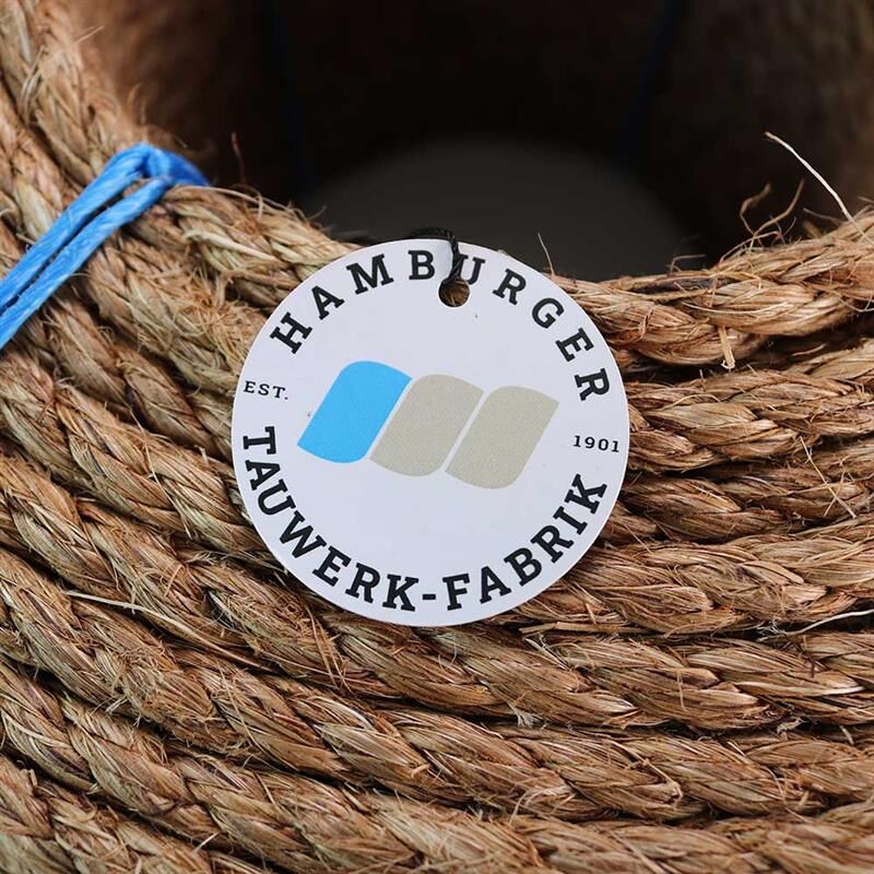 Manila-Tauwerk / Manila-Seil, 3-litzig gedreht / 6,0 - 40mm ø Manila-Tauwerk / Manila-Seil, 3-litzig gedreht / 6,0 - 40mm ø