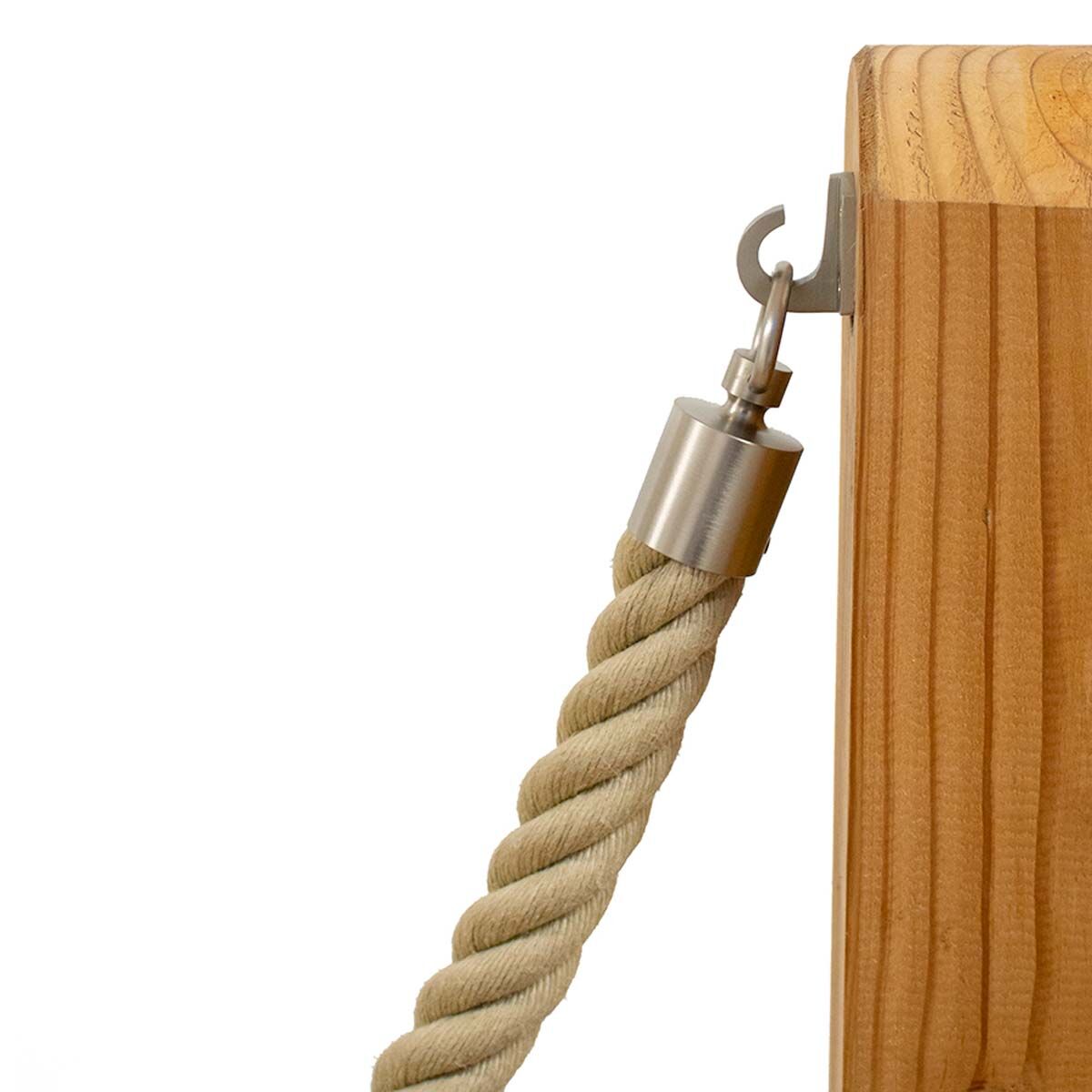 Absperrseil mit Ring - nach Maß konfektioniert Absperrseil mit Ring