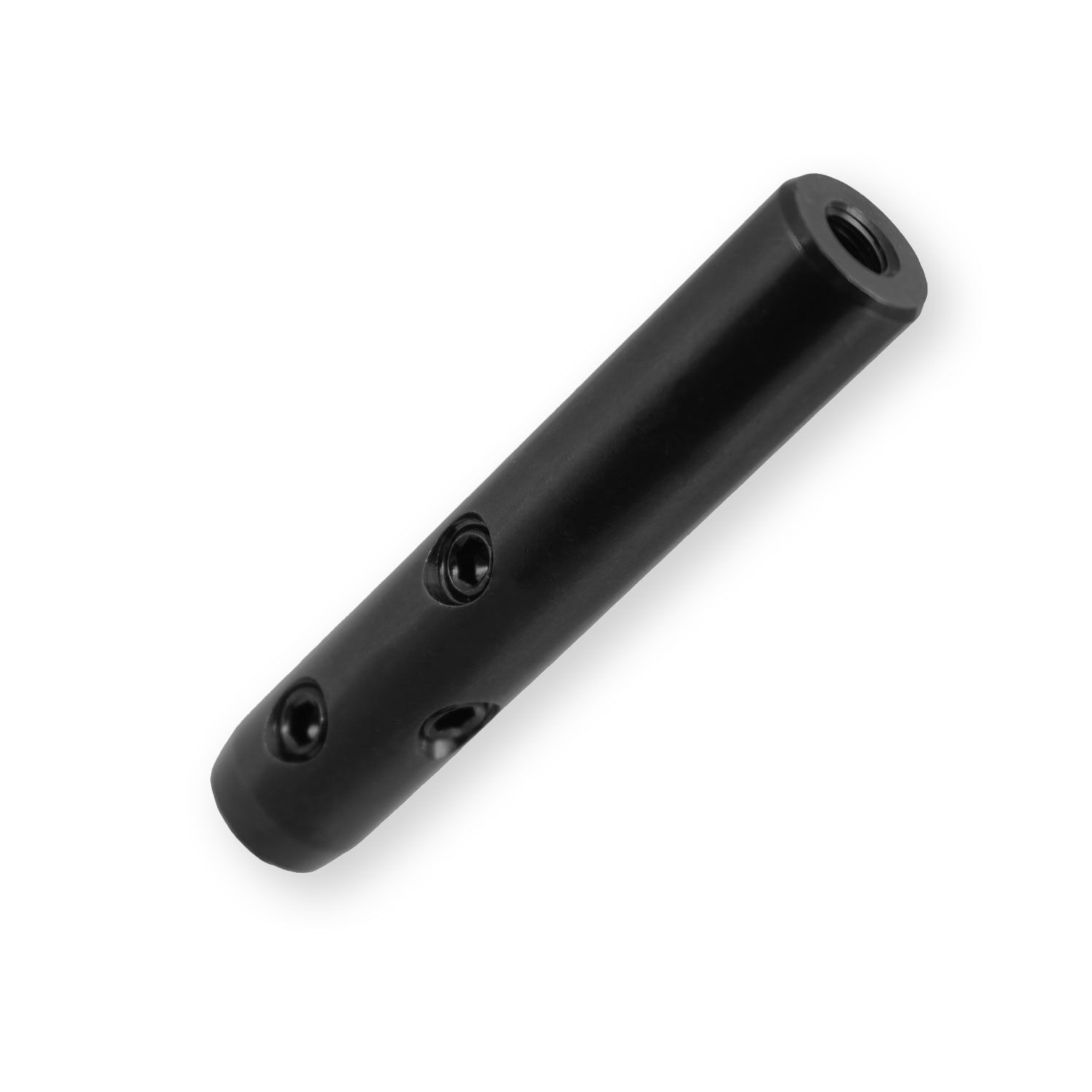 DIY Selbstmontage Seilspanner für 5mm Drahtseil mit Schraube M6x60 / Rechts, PVD Schwarz
