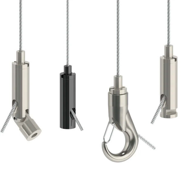 Drahtseilhalter / Gripper Typ 20 für 1,2mm - 2,0mm ø Drahtseile | Hamburger Tauwerk Fabrik seit 1901 Drahtseilhalter / Gripper Typ20 - Drahtseil: 1,2mm - 2,0mm