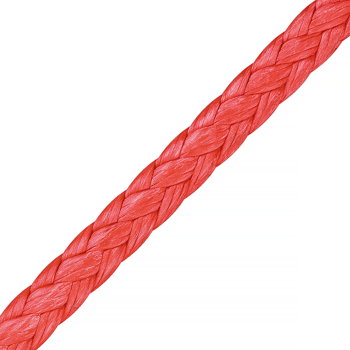LIROS D-Pro Flechtleine 4,0mm / Bruchlast 1300daN / 100mtr Spule / Rot | Hamburger Tauwerk Fabrik – Beste Qualität seit 1901. Jetzt online kaufen