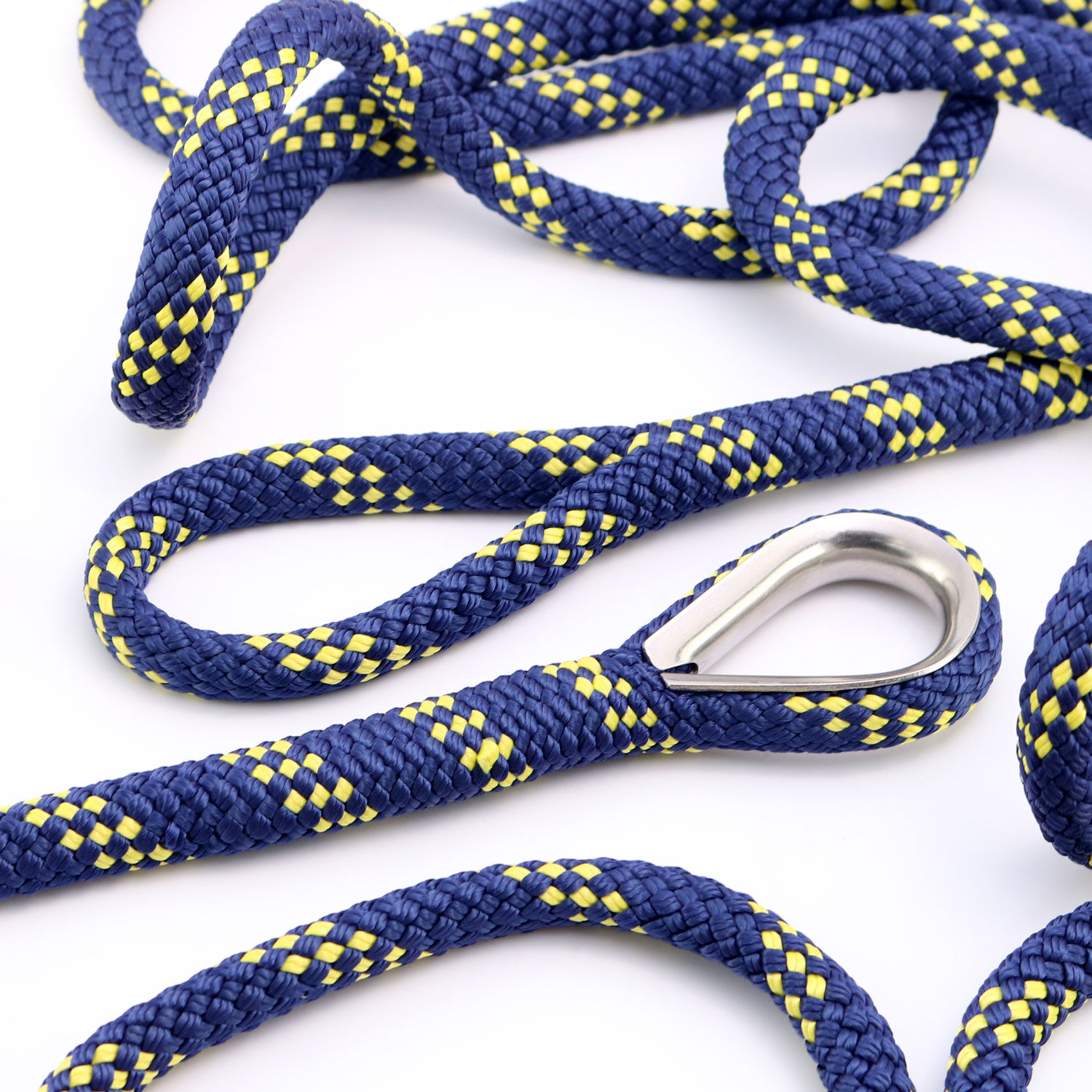 LIROS Handy Elastic 12mm Festmacher / Bruchlast 3900daN / Marine-Gelb