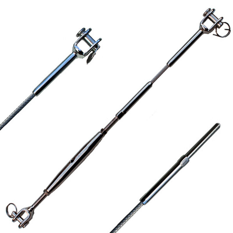 1,5 mm Edelstahl Drahtseil mit Terminals – Architektur & Design 1,5mm Edelstahl Drahtseile mit Terminals verarbeitet