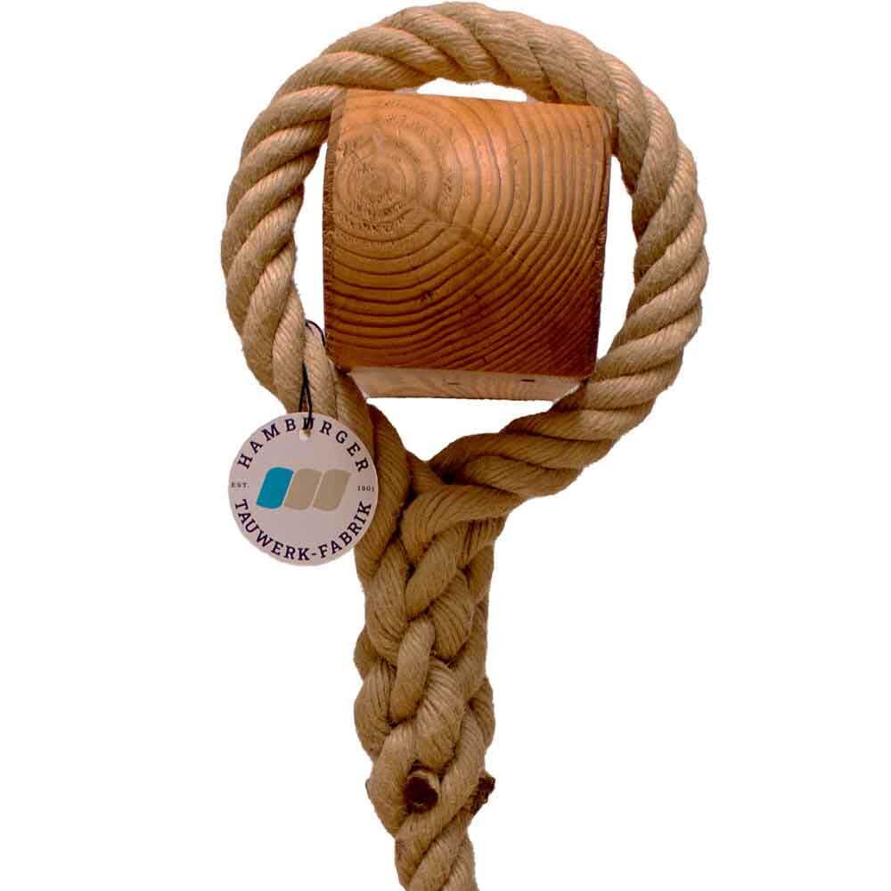 Kletterseil / Klettertau Nature Touch 20mm ø - Länge 1,6mtr. mit Augspleiß Kletterseil / Klettertau Nature Touch 20mm ø - Länge 1,6mtr. mit Augspleiß | Hamburger Tauwerk Fabrik – Beste Qualität seit 1901. Jetzt online kaufen