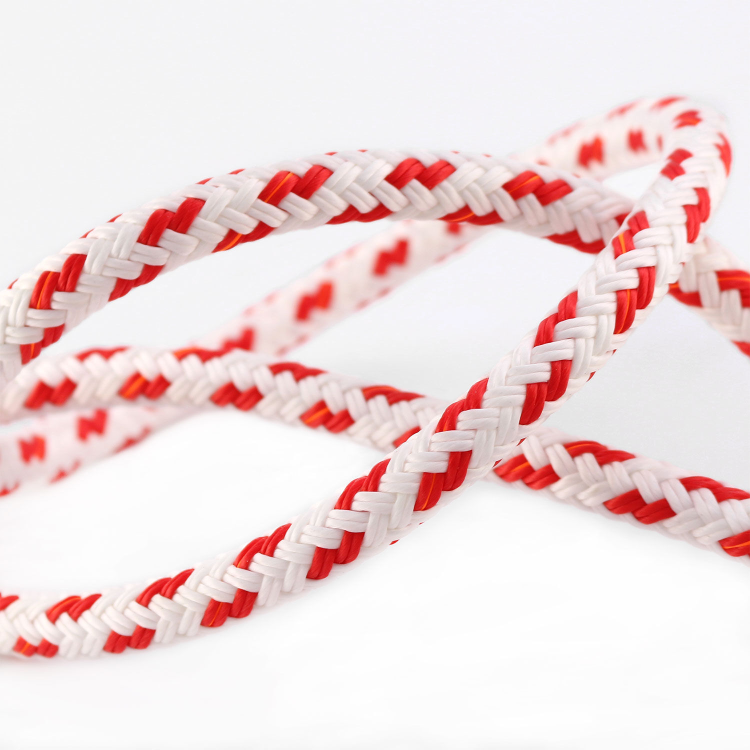 GLEISTEIN Gemini X - 8mm / Breaking load 1400daN - white/red GLEISTEIN Gemini X - 8mm / Breaking load 1400daN - white/red