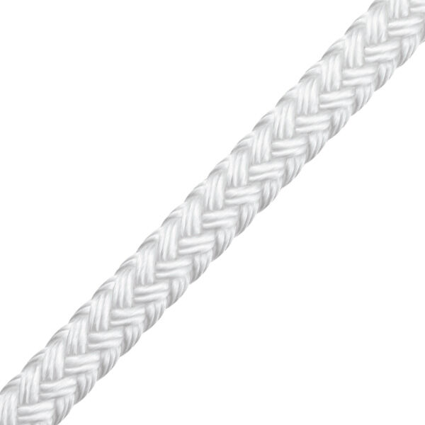 Polyester Tauwerk weiß geflochten – robustes Industrieseil als Spulenware Polyester Tauwerk weiß geflochten – robustes Industrieseil als Spulenware