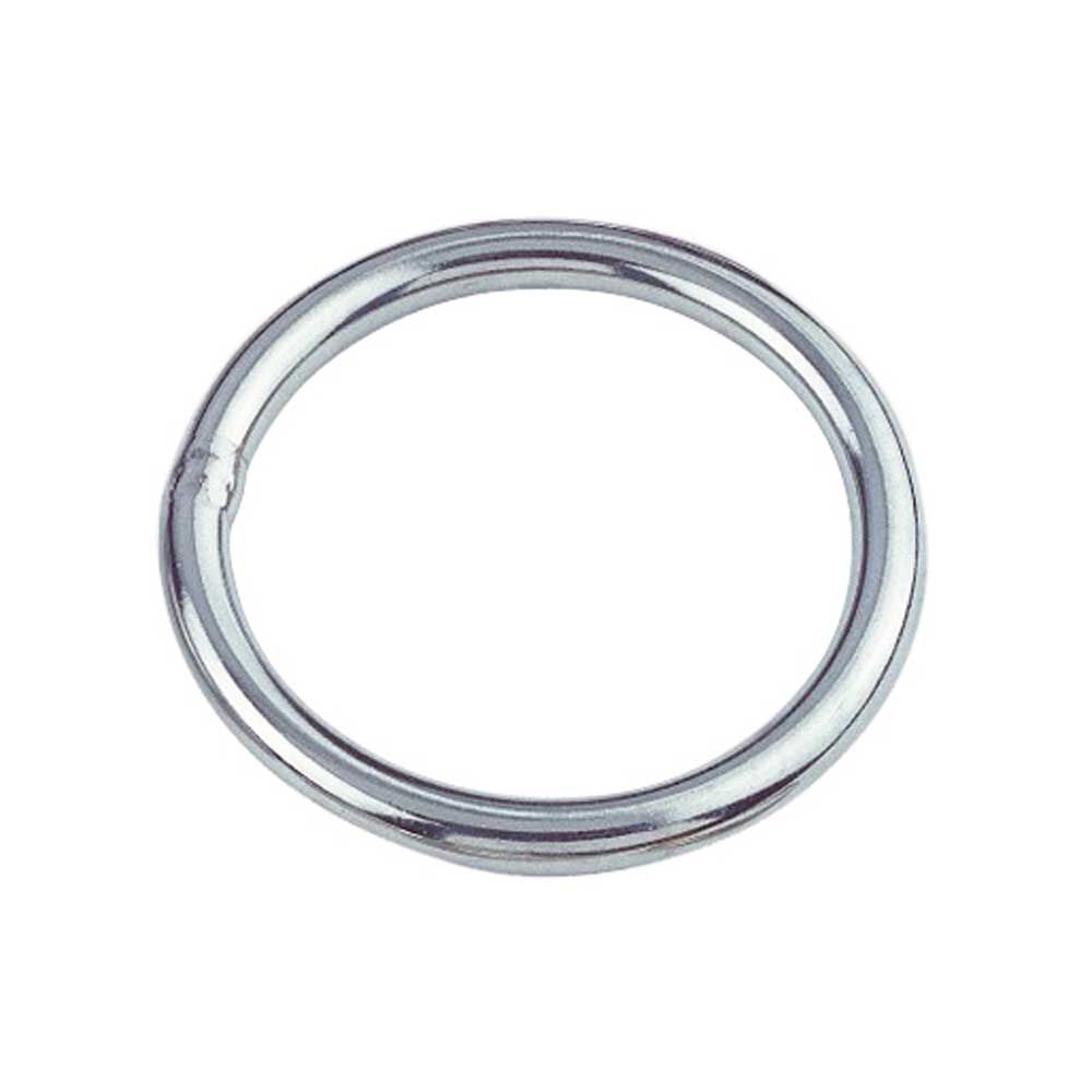 Ringgeschweißt Ring Edelstahl, geschweißt 6x45mm