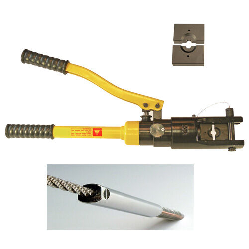 Mini-Terminal B12 Hydraulik Presszange - Leihzange aus der Hamburger Tauwerk Fabrik - Est. 1901 ✓ Made in Germany ✓ Top Qualität ➤ Jetzt kaufen!