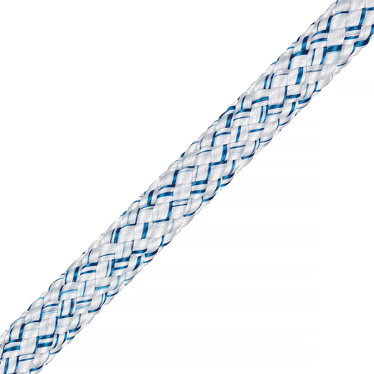 LIROS Top-Grip Tauwerk 10mm / Bruchlast 2200daN / Weiß-Blau