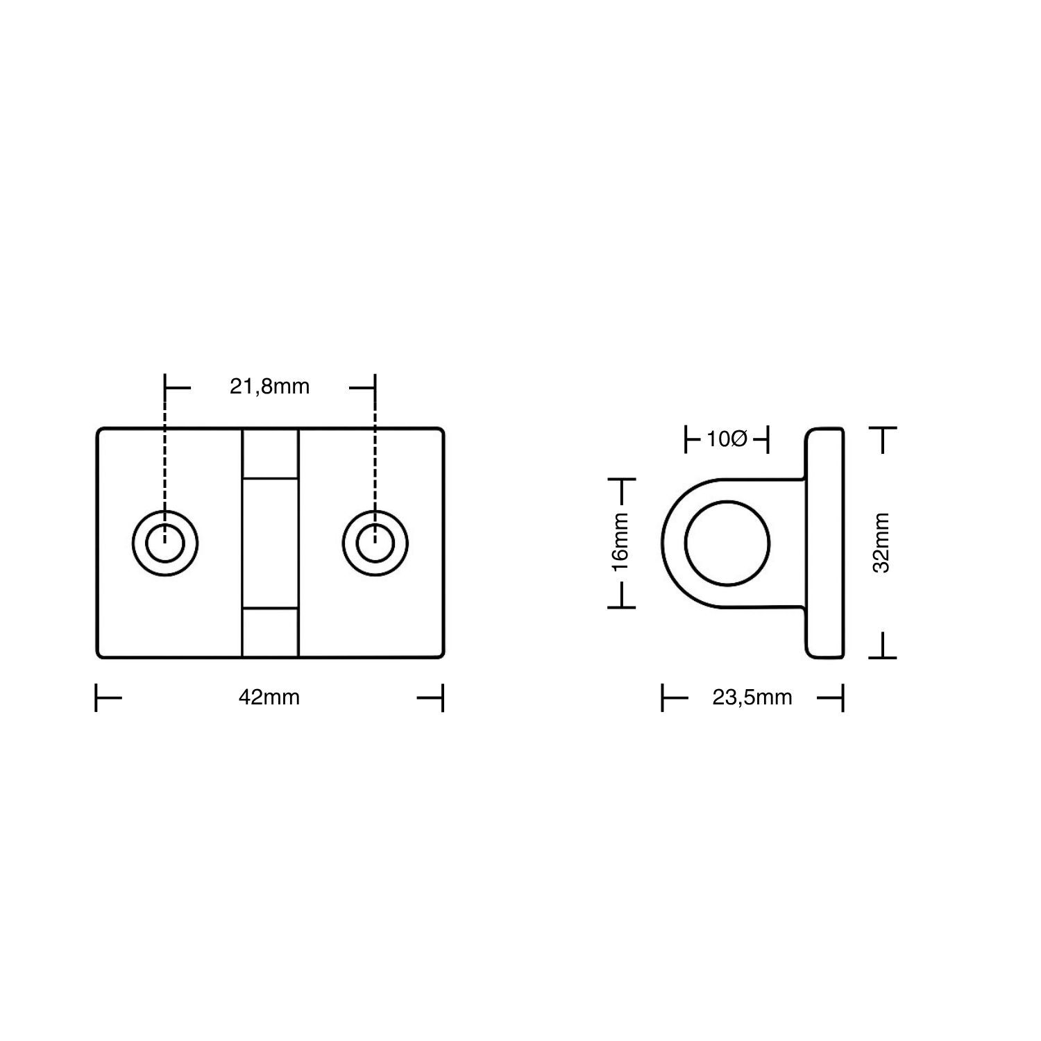 Wandauge - Edelstahl-Design für Absperrseile | Hamburger Tauwerk Fabrik – Beste Qualität seit 1901. Jetzt online kaufen